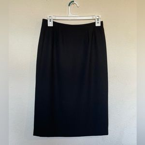 vintage black skirt